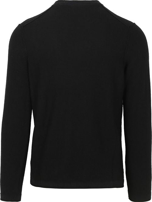 Marc O'Polo Pullover Linen Blend Navy Product / Achterkant