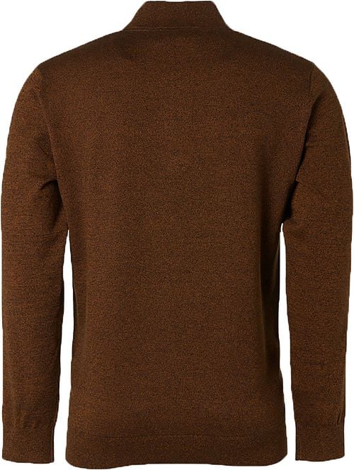 No Excess Half Zip Pullover Caramel Product / Achterkant