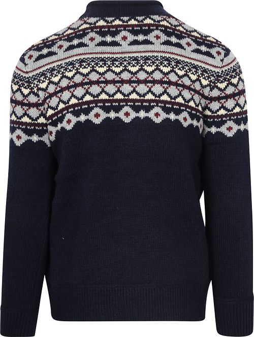 Superdry Fairisle Sweater Navy Product / Achterkant