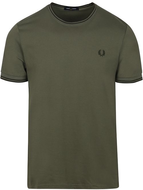 Fred Perry T-shirt Olijfgroen W49 Product