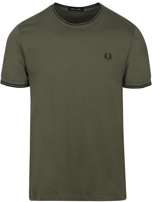 Fred Perry T-shirt Olive Green W49 Product