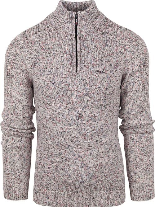 NZA Half Zip Trui Ruapani Grijs Product