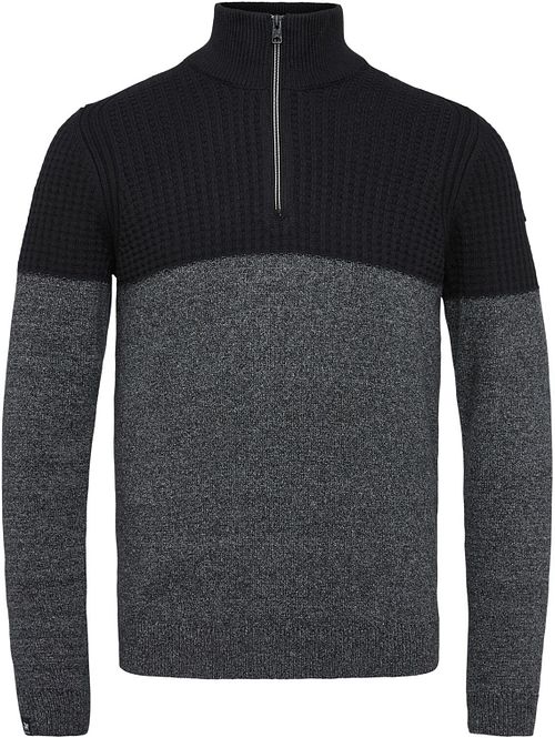 Vanguard Pullover Half Zip Black Gray Product