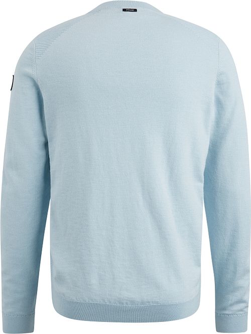 Vanguard Pullover Slubs Light Blue Product / Achterkant