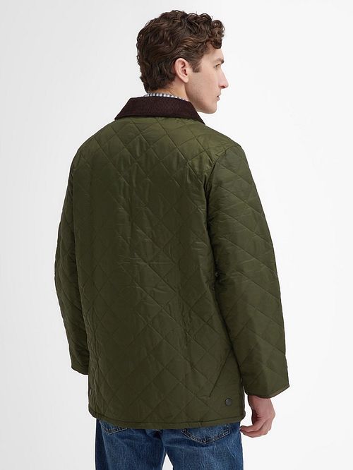 Barbour Heritage Liddesdale Grün Model / Achterkant