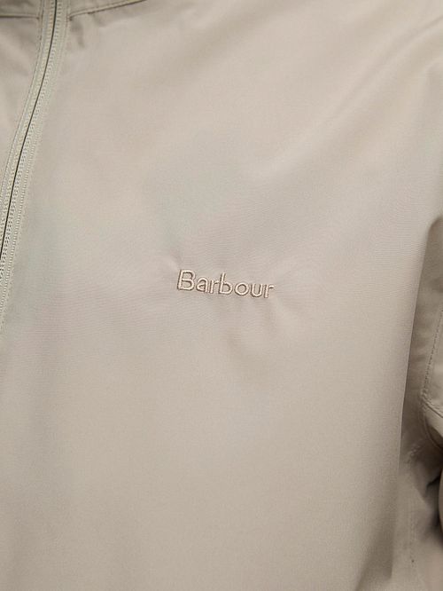 Barbour Korbel Jacket Khaki Model / Detail