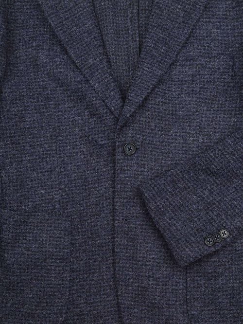 Suitable Knitted Blazer Unlined Navy