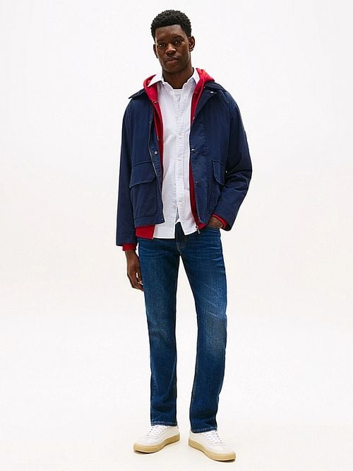 Tommy Hilfiger Denton Jeans Donkerblauw Model / Voorkant