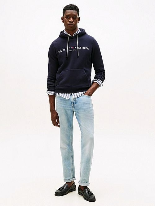 Tommy Hilfiger Hood Core Donkerblauw Model / Voorkant