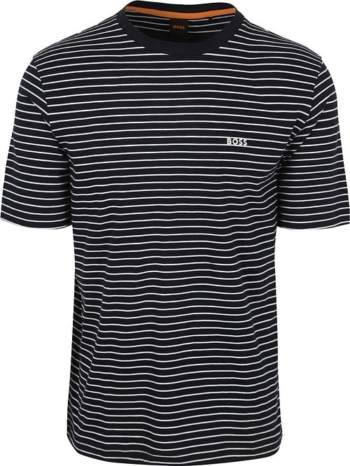 BOSS T-shirt Stripe Navy Product