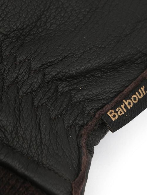 Barbour Gloves Brown Leather Product / Detail