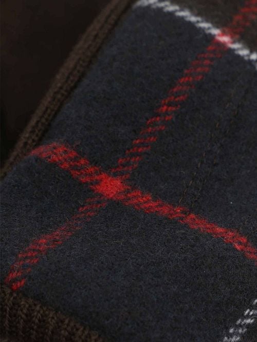 Barbour Gloves Hackney Tartan Green Product / Detail