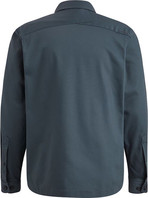 Cast Iron Overshirt Steel Blue Product / Achterkant