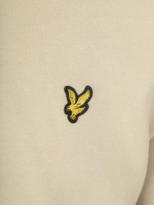 Lyle & Scott Sweat Half Zip Greige Product / Detail