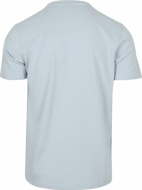 No Excess Structure T-Shirt Light Blue Product / Achterkant