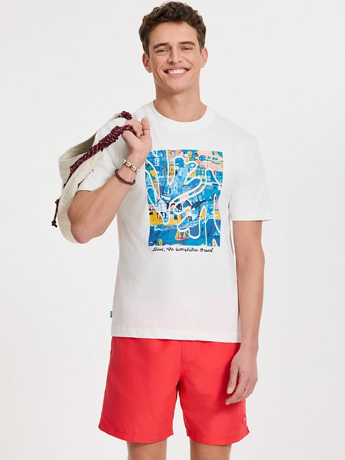 Shiwi Short de Bain Mike Rouge Model / Voorkant