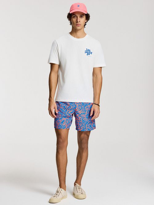 Shiwi Short de Bain Mike Starfish Bleu Model / Voorkant