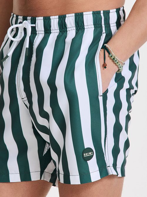 Shiwi Swimshorts Mac Dark Green Model / Detail