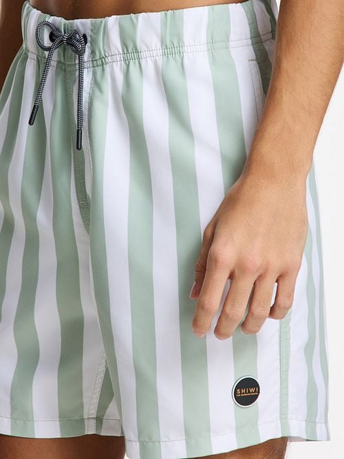 Shiwi Swimshorts Mac Light Green Model / Detail