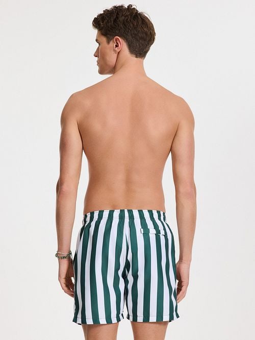 Shiwi Swimshorts Mac Dark Green Model / Achterkant
