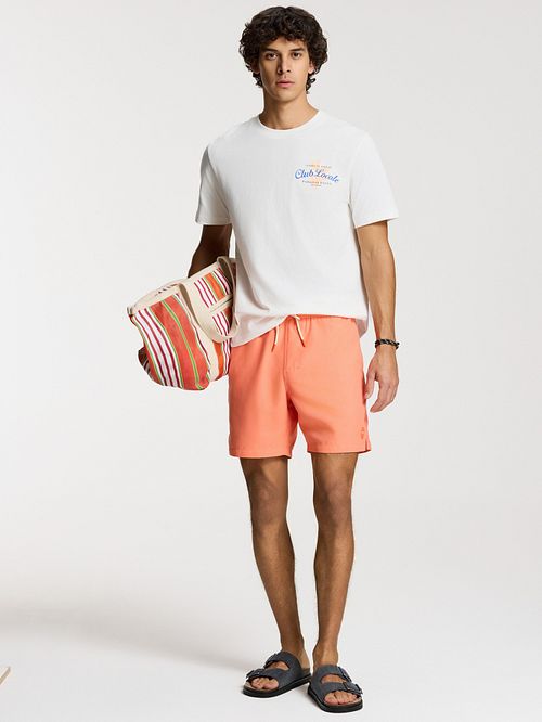 Shiwi Swimshorts Mike Orange Model / Voorkant