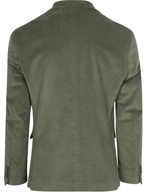 Suitable Corduroy Kostuum Groen Product / Achterkant