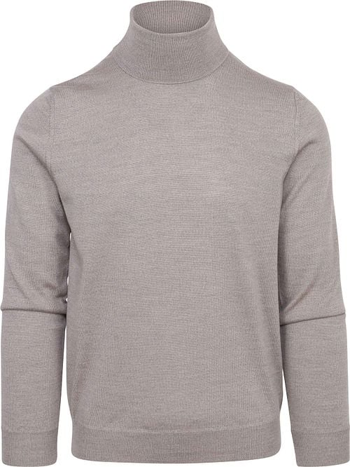 Suitable Merino Turtleneck Greige Product