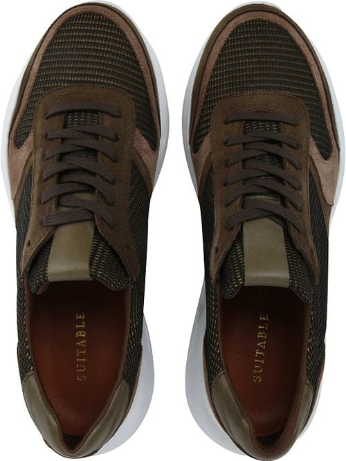 Suitable Sneaker Donkergroen Product / Detail