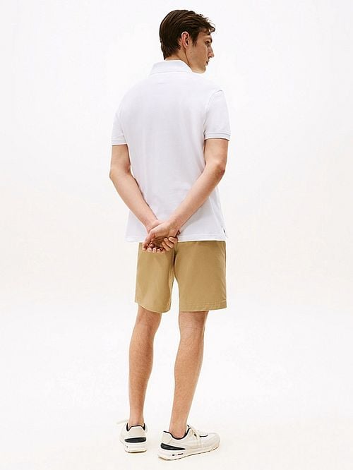 Tommy Hilfiger 1985 Polo Shirt White Model / Achterkant
