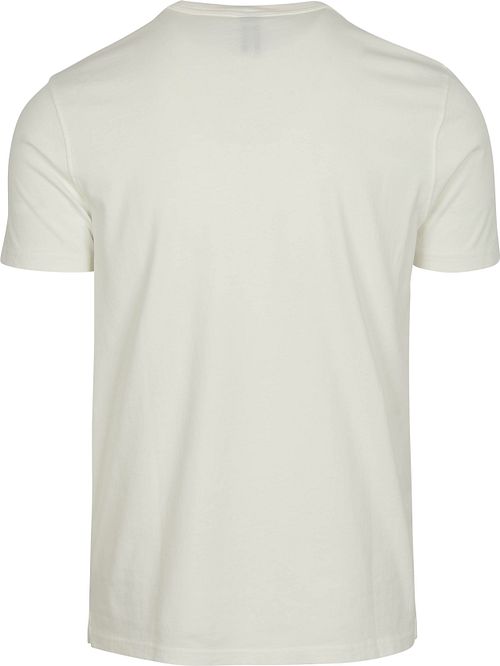 Profuomo T-Shirt Off White Product / Achterkant