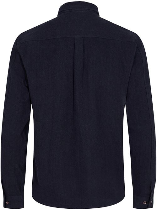 Anerkjendt Overhemd Leif Navy Product / Achterkant