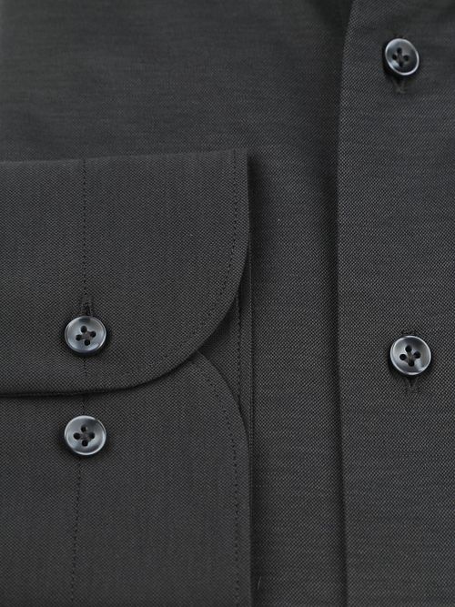 Profuomo Japanese Knitted Hemd Anthrazit Product / Detail