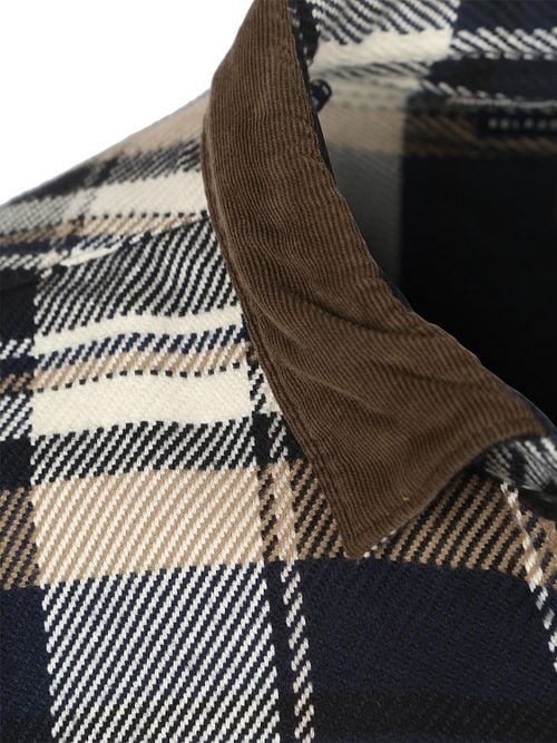 Barbour Overshirt Plaid Grasmoor Navy Product / Detail