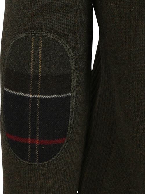 Barbour Half Zip Pullover Wolle Olive Product / Detail