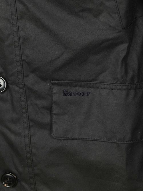 Barbour Wachsjacke Mac Navy
