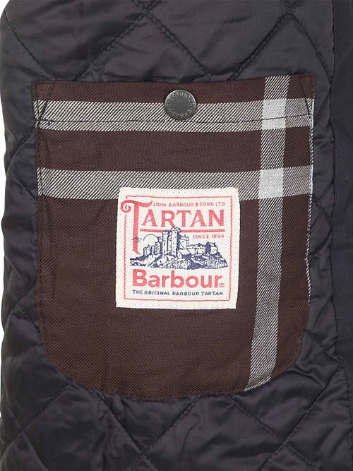 Barbour Waxjas Mac Navy