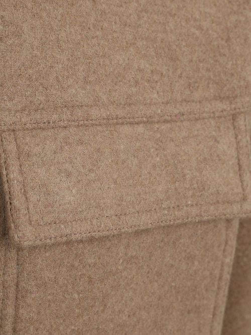 Suitable Overshirt Wool Blend Beige Product / Detail