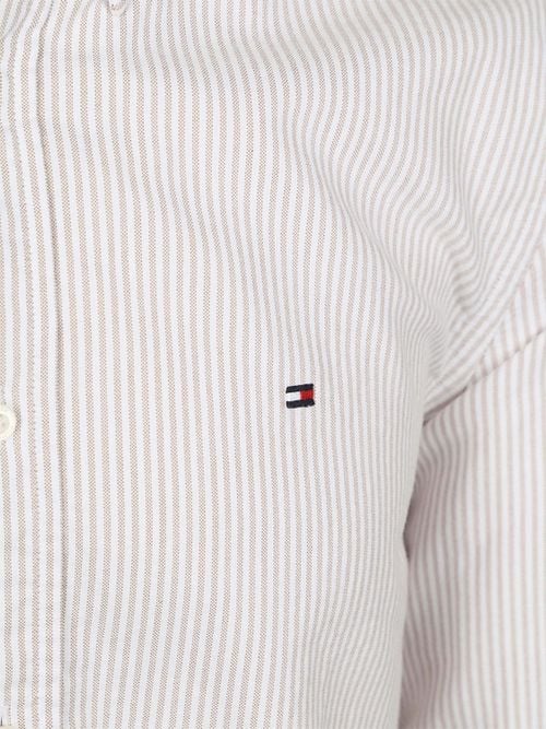 Tommy Hilfiger Chemise Oxford Rayures Beige Product / Detail