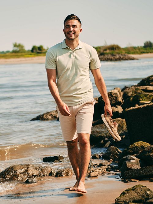 Suitable Short Ferdinand Beige Model / Voorkant