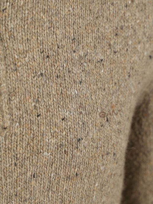Gant Mocker Pullover Wool Blend Sand