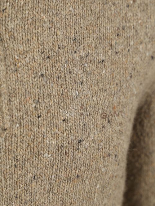 Gant Mocker Pullover Wool Blend Sand