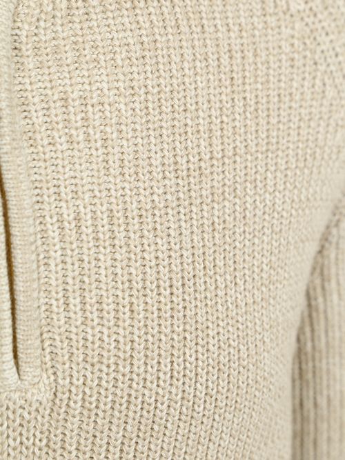 NZA Half Zip Trui Drake Warm Beige Product / Detail