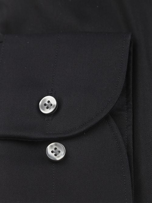 Profuomo Twill Shirt Black Product / Detail