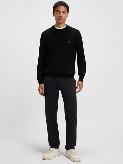 BOSS Pullover Kanovano Black Model / Voorkant