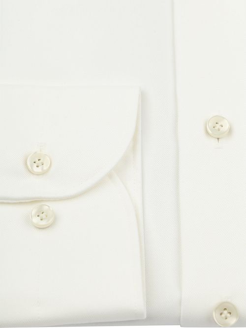 Profuomo Chemise Twill Off White Product / Detail