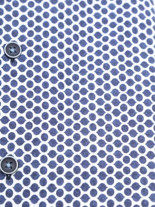 R2 Hemd Jersey Shaped Impression Blau