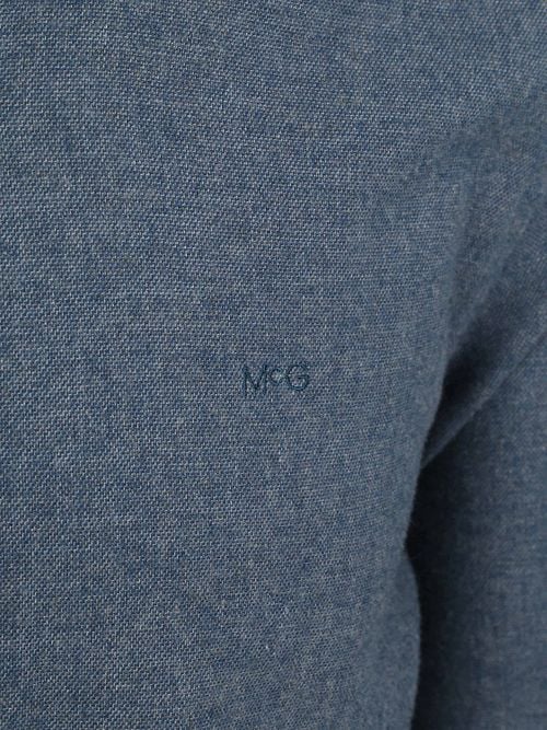 McGregor Overhemd Flanel Melange Blauw