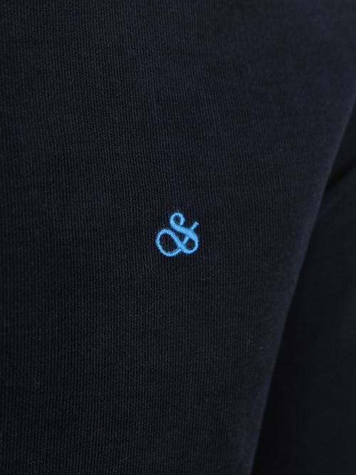 Chemise Scotch and Soda Solid Corduroy Noir Product / Detail