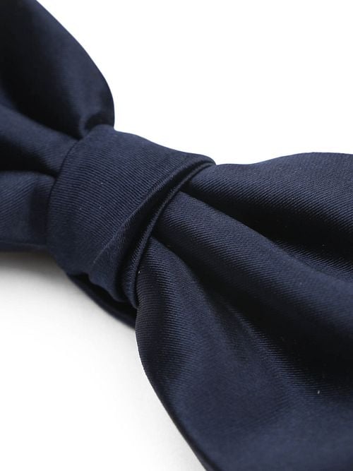 Suitable Satin Bow Tie Blue Product / Detail
