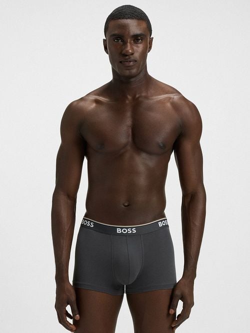 BOSS Short Boxer Shorts Power 3-Pack 487 Model / Voorkant